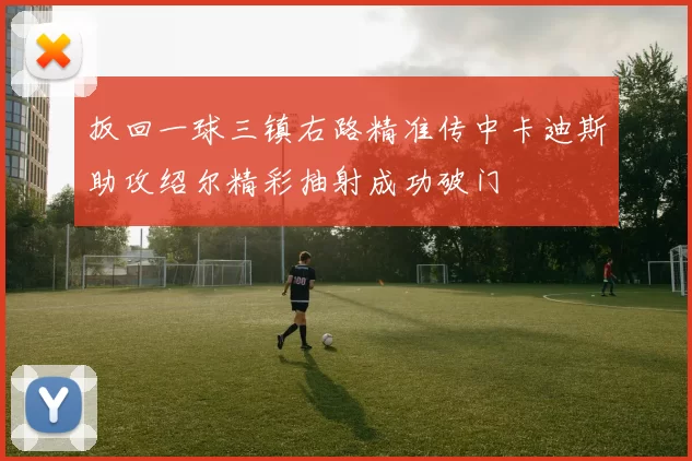 扳回一球三镇右路精准传中卡迪斯助攻绍尔精彩抽射成功破门